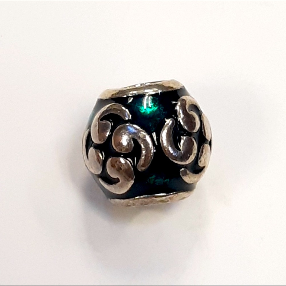 Pandora Teal Zen Bead